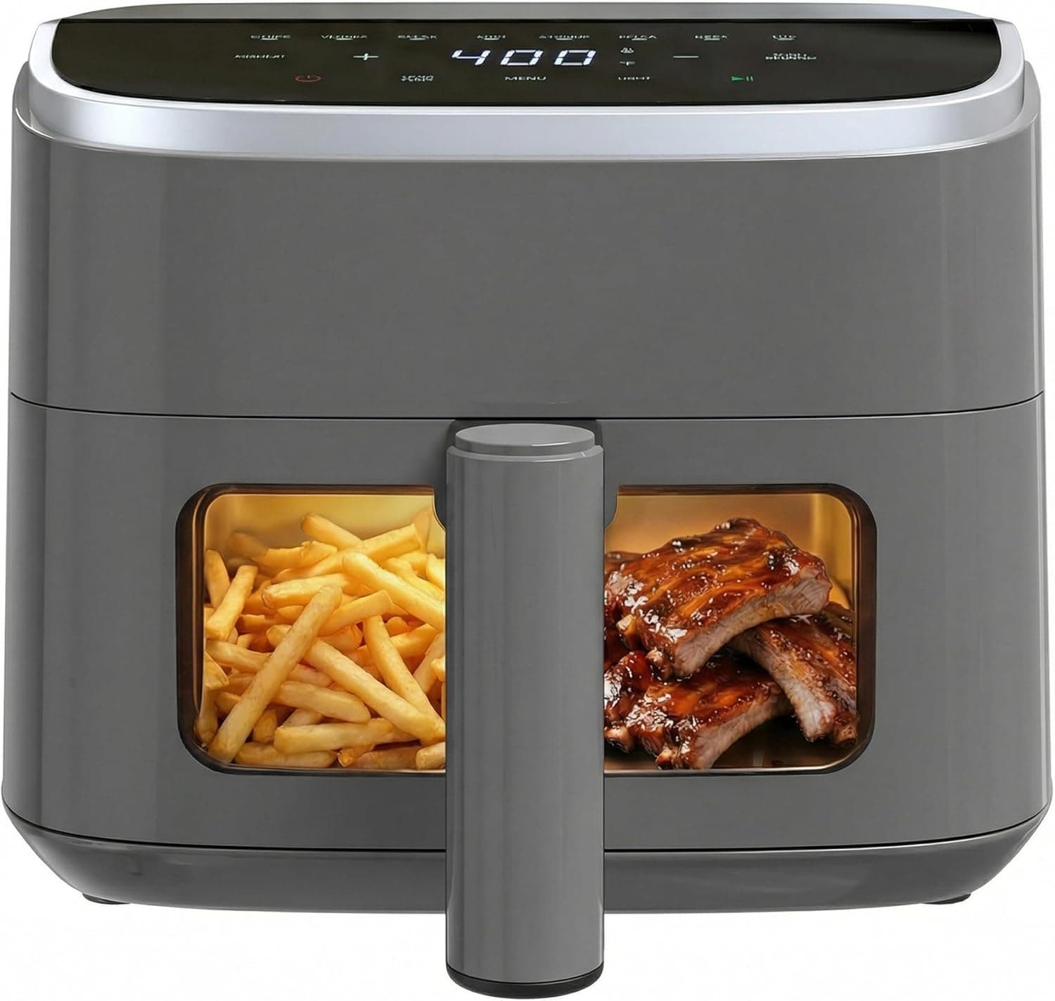 Sweetcrispy 4-Quart Digital Air Fryer with Window