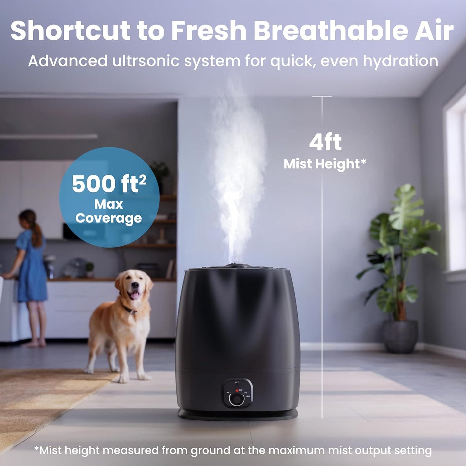 Everlasting Comfort 6L Ultrasonic Cool Mist Humidifier - image 4