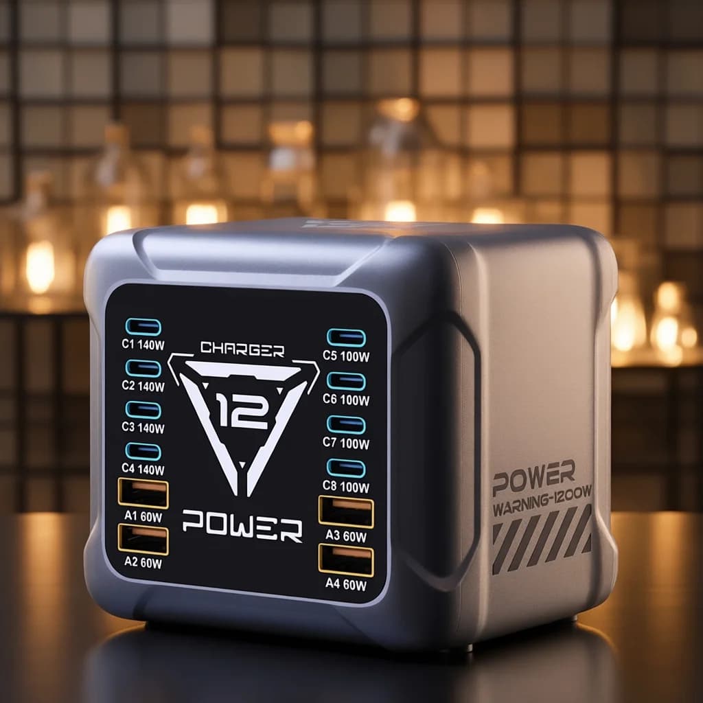 140W GaN USB-C Multi-Port Desktop Power Station