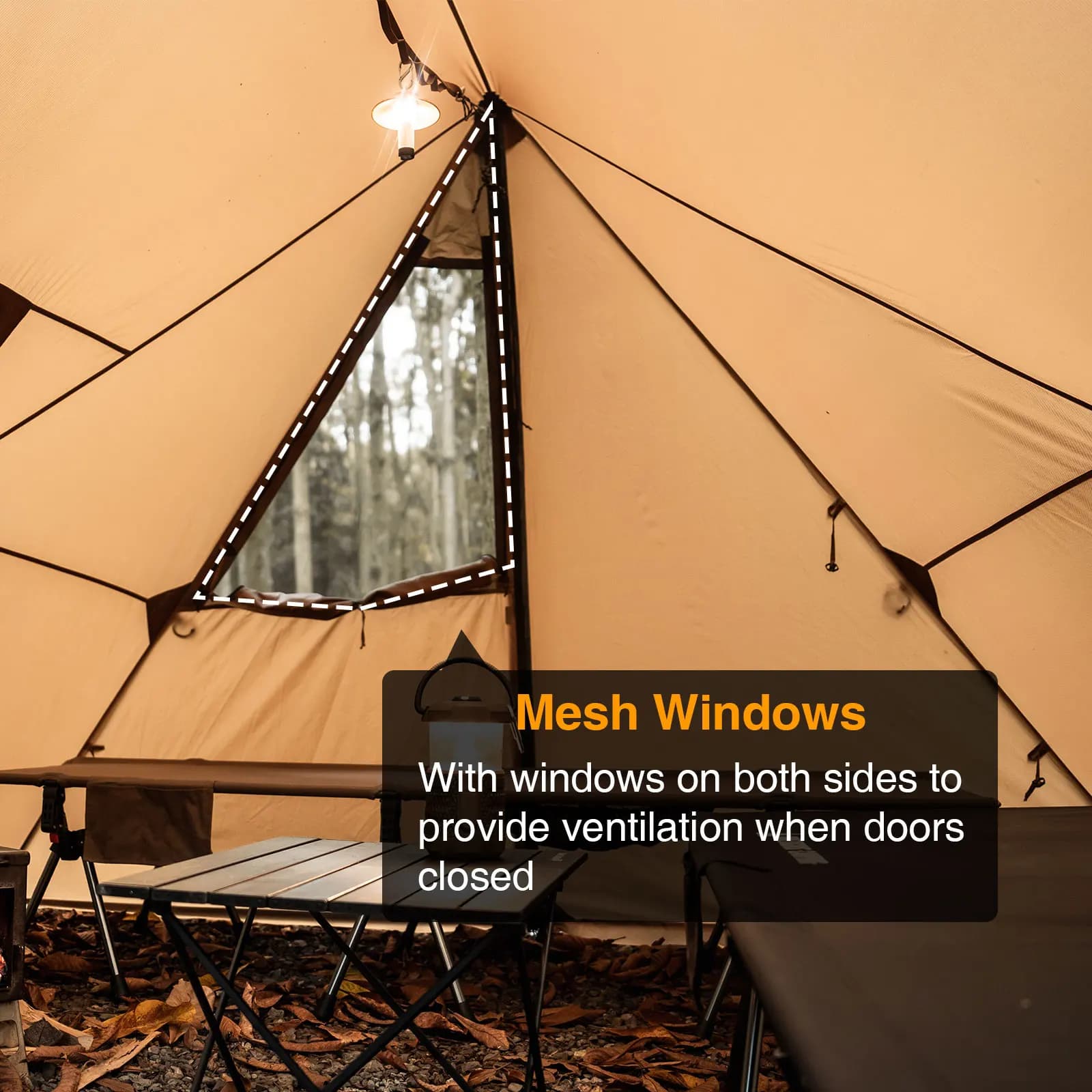 Onetigris ASH Hammock Canopy - 4 Person Camping Tent - image 4