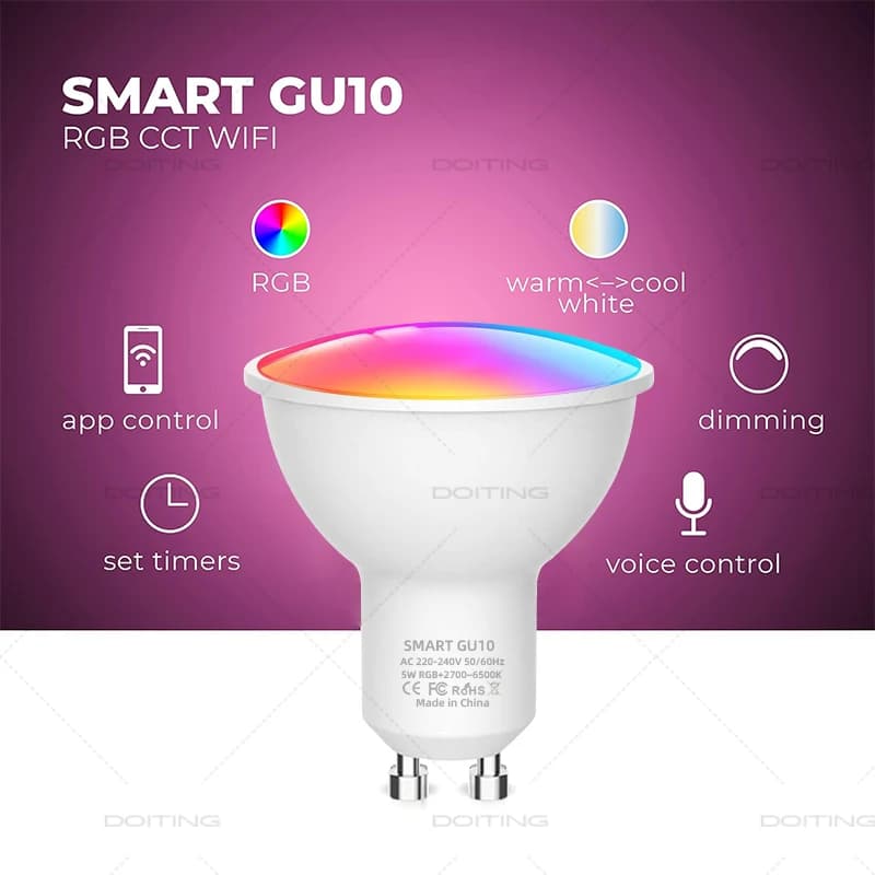GU10 Zigbee Smart LED Bulbs - image 2