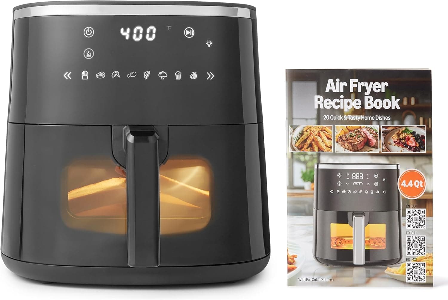 Amazon Basics Air Fryer 4.4-Quart