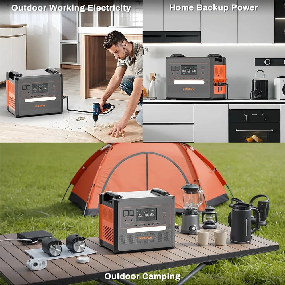 SOLARPLAY Portable Power Station 2500W - image 4