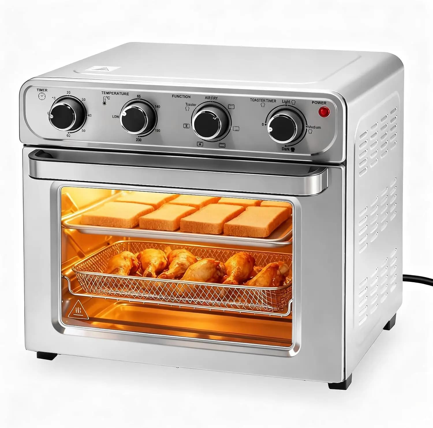 Air Fryer Toaster Oven Combo 26.4QT