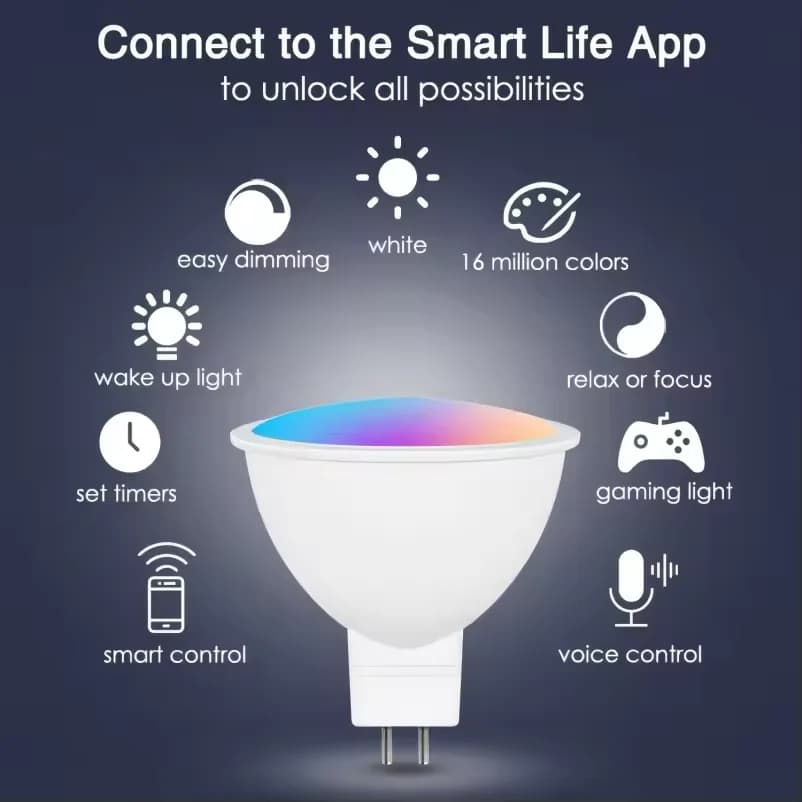 Melery MR16 WiFi Smart LED Light Bulb - image 4