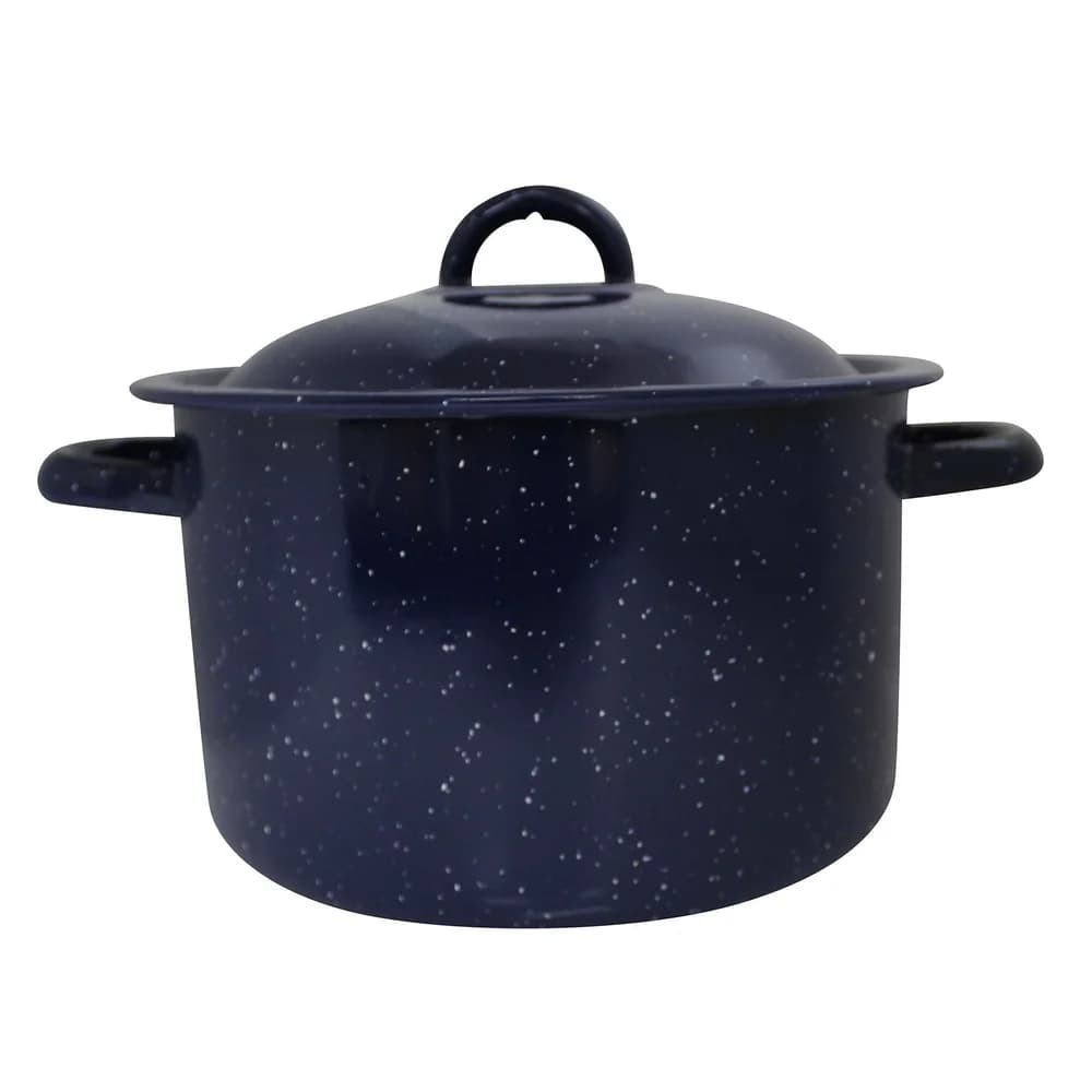 Enamel Stock Pot Cooking with Double Handles - image 2