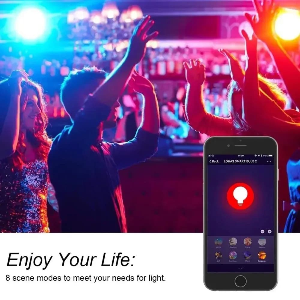 Melery G95 Wifi Smart E27 LED Light Bulb - image 4