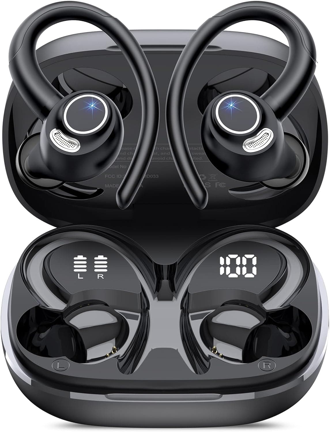 Jesebang YT18 wireless sport earbuds with ear hooks