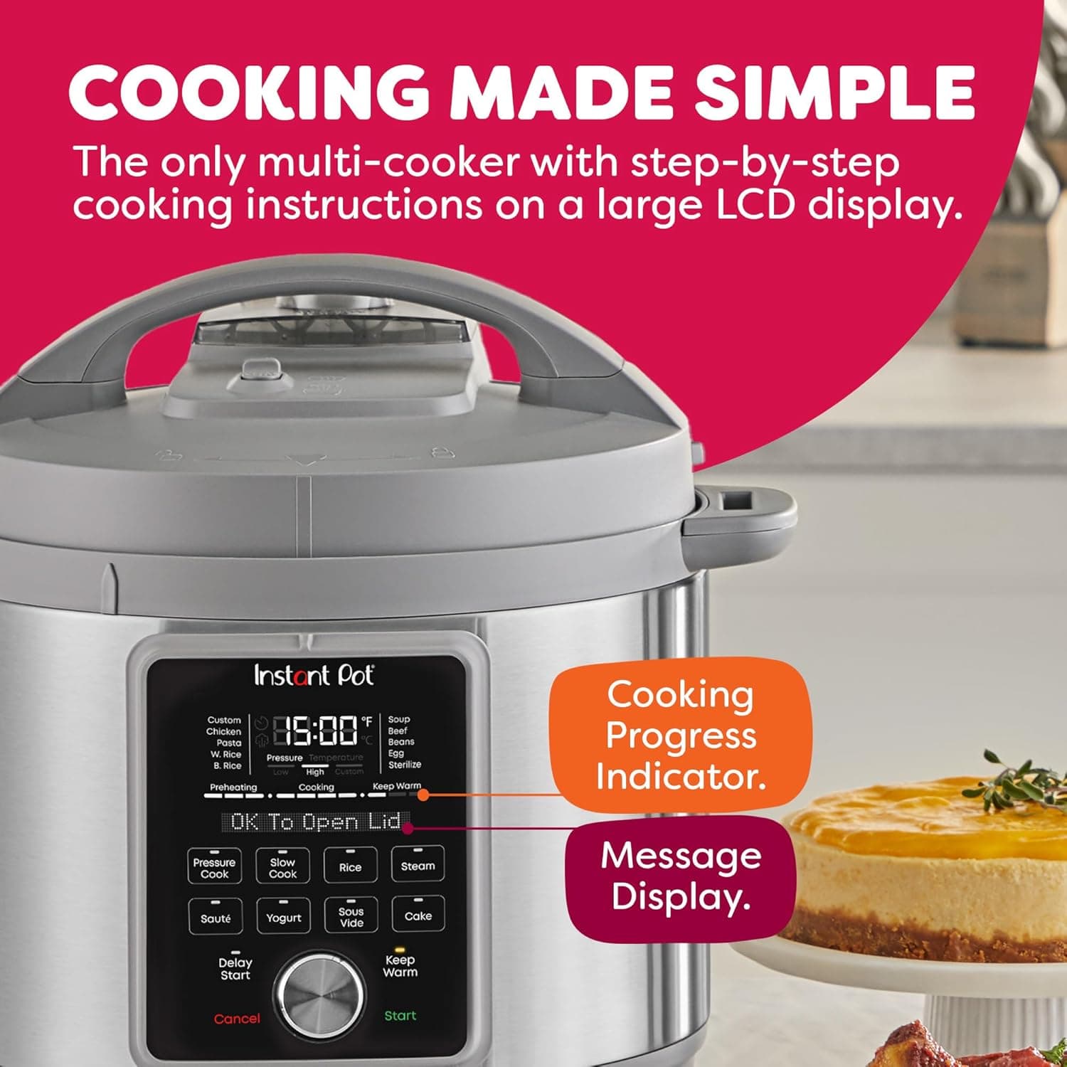 Instant Pot Duo Plus 8-Quart Whisper Quiet Pressure Cooker - image 4