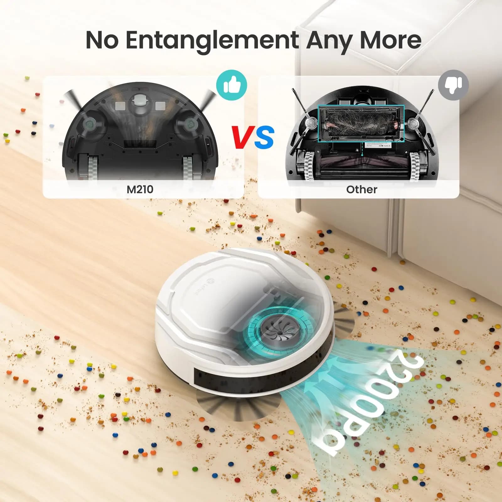 Lefant M210 Robot Vacuum Cleaner - image 2