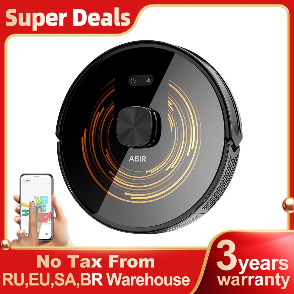 ABIR X9 Robot Vacuum Cleaner