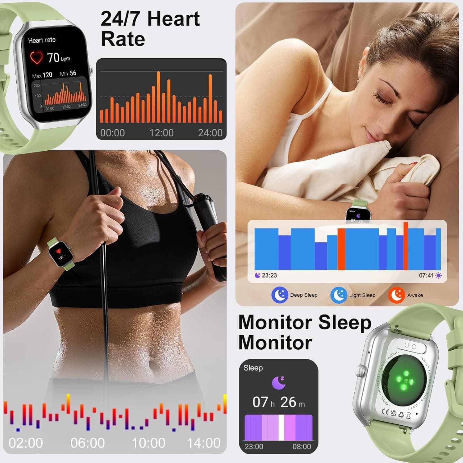 Soudorv Smartwatch for Men and Women - image 4
