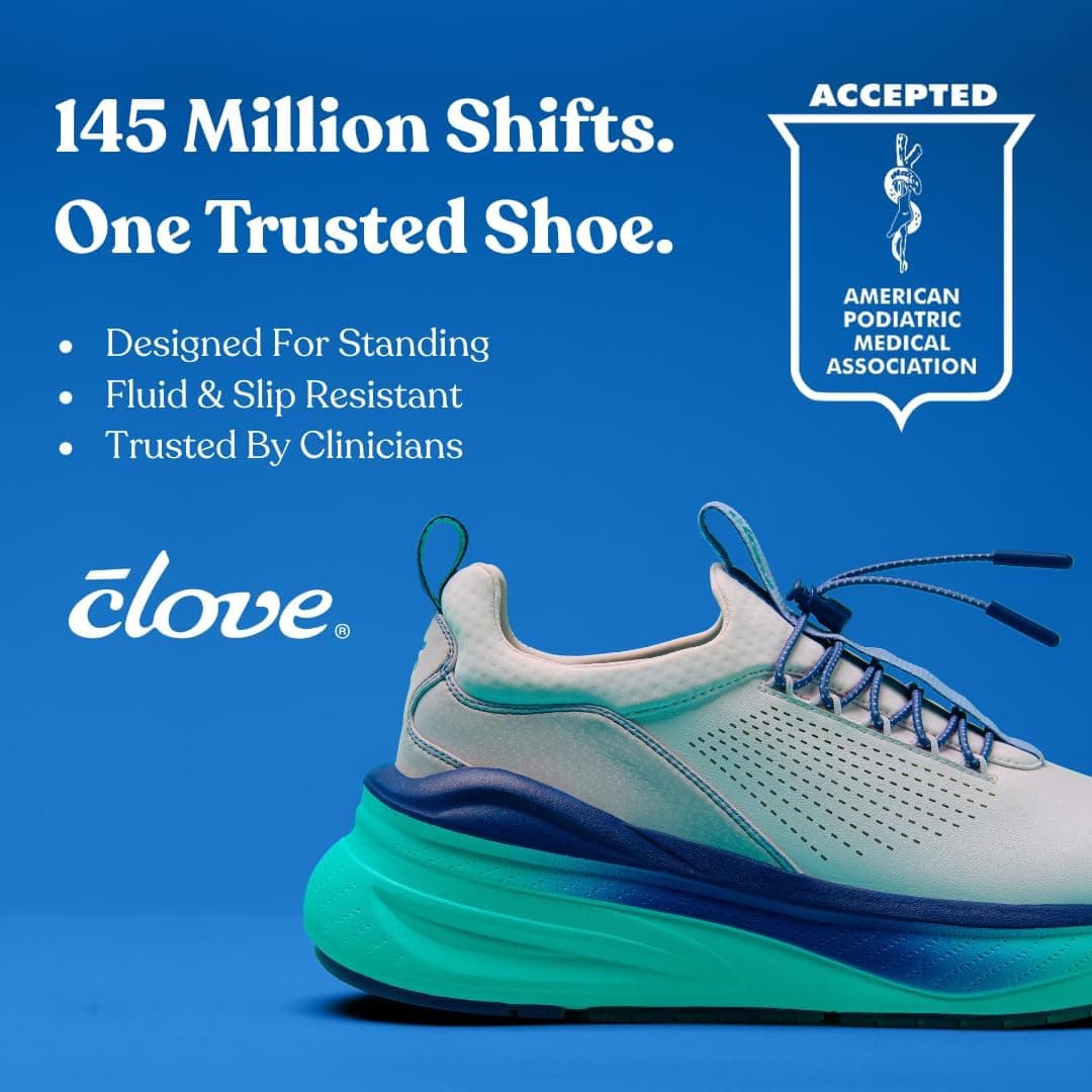 clove Forte fluid-resistant no-tie work sneakers for shifts - image 3
