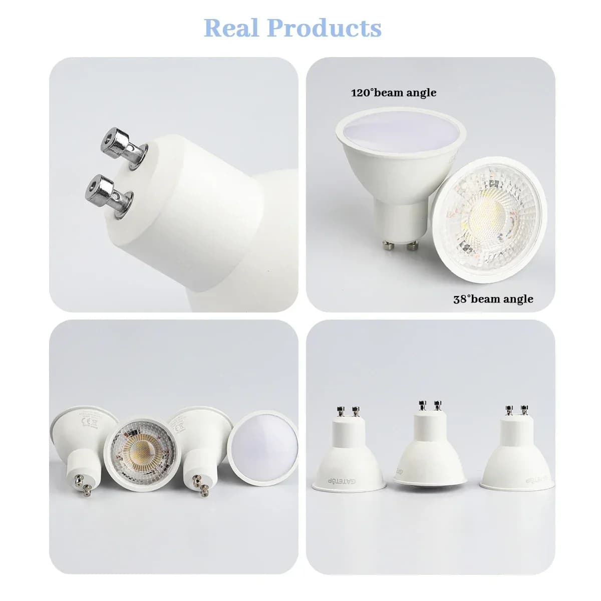 Base GU10 LED Spotlight Bulbs - 3W to 9W - image 5