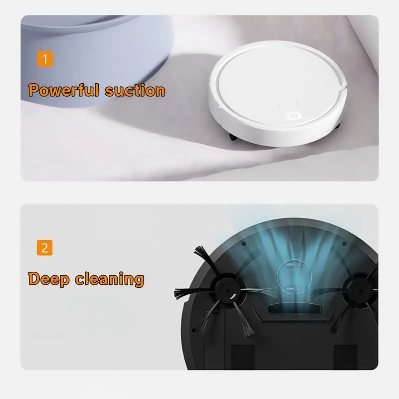 Ultra-Thin 3-in-1 Robot Vacuum & Mop - image 2