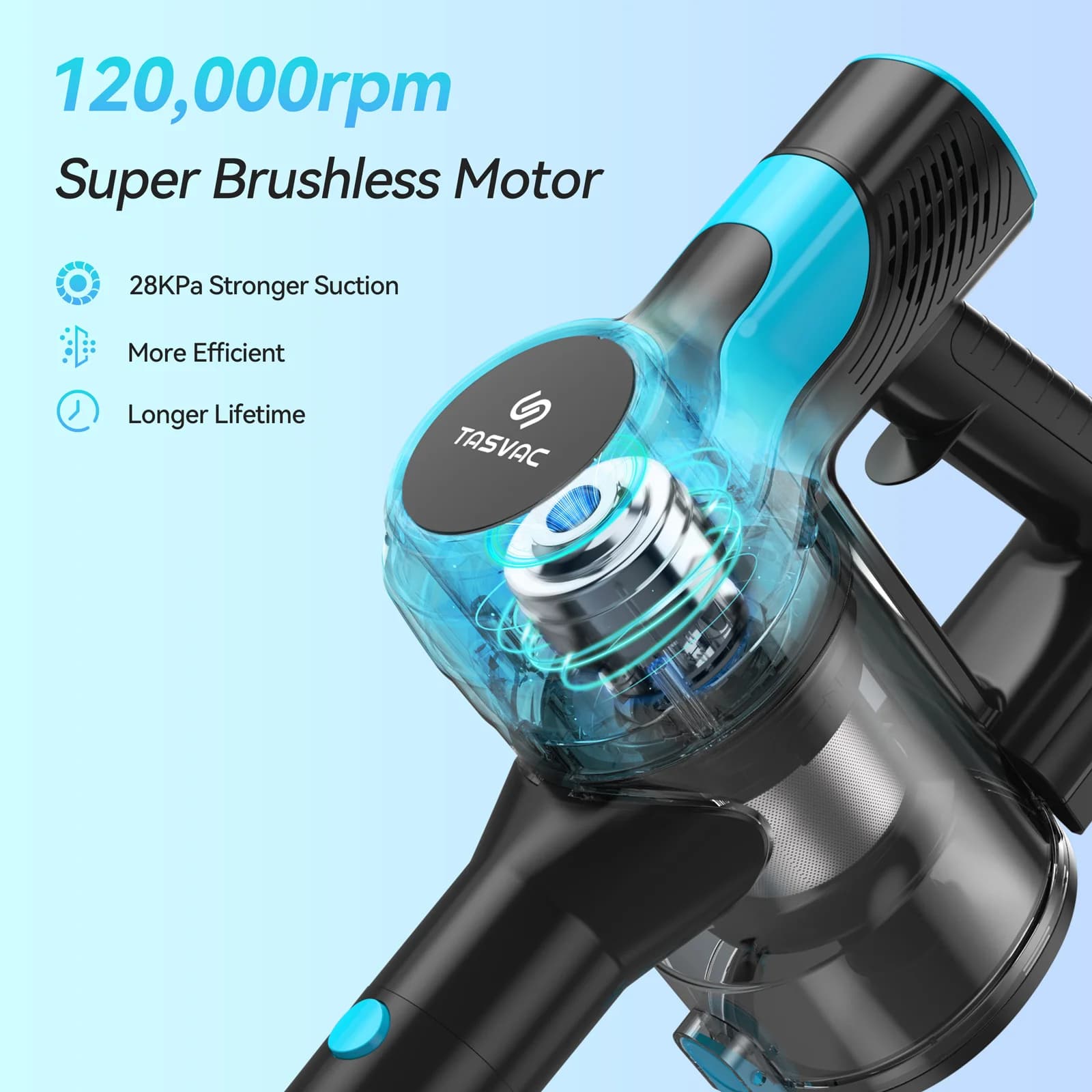 TASVAC Cordless Vacuum Cleaner - image 3