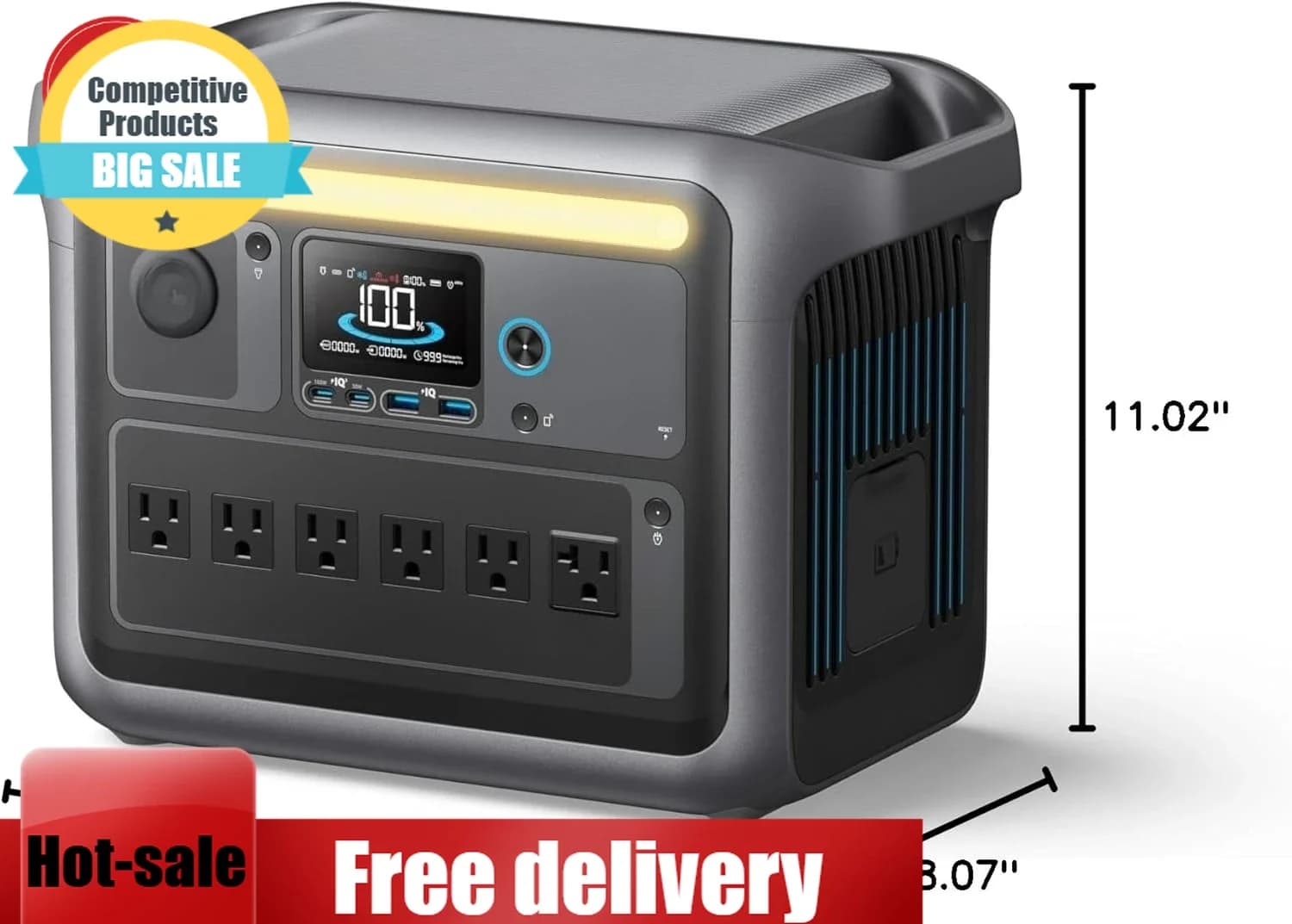 Home Backup-C1000 Portable Power Station