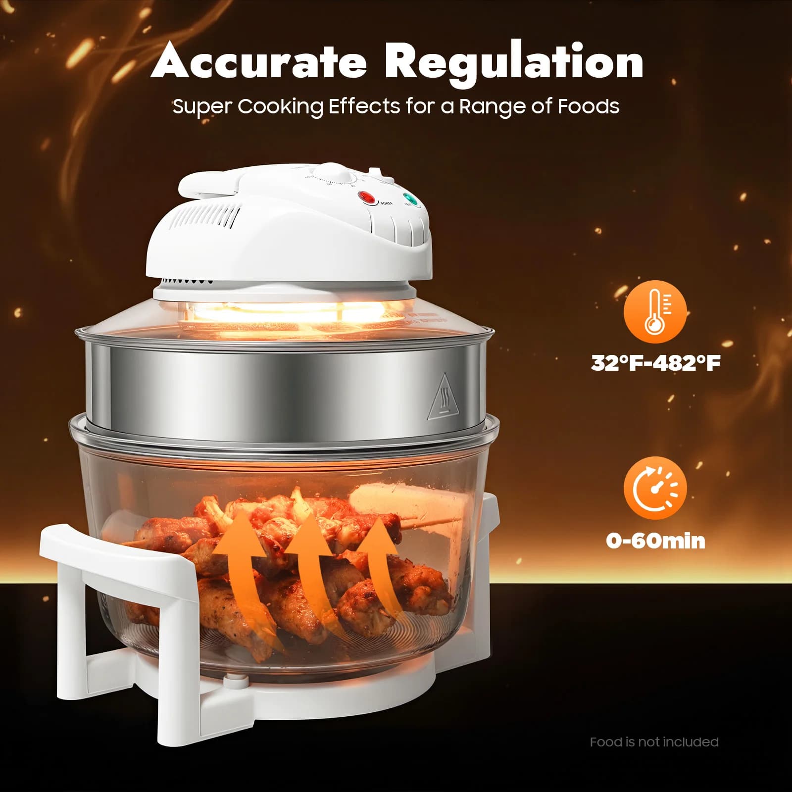 17L Large Capacity Visual Air Fryer