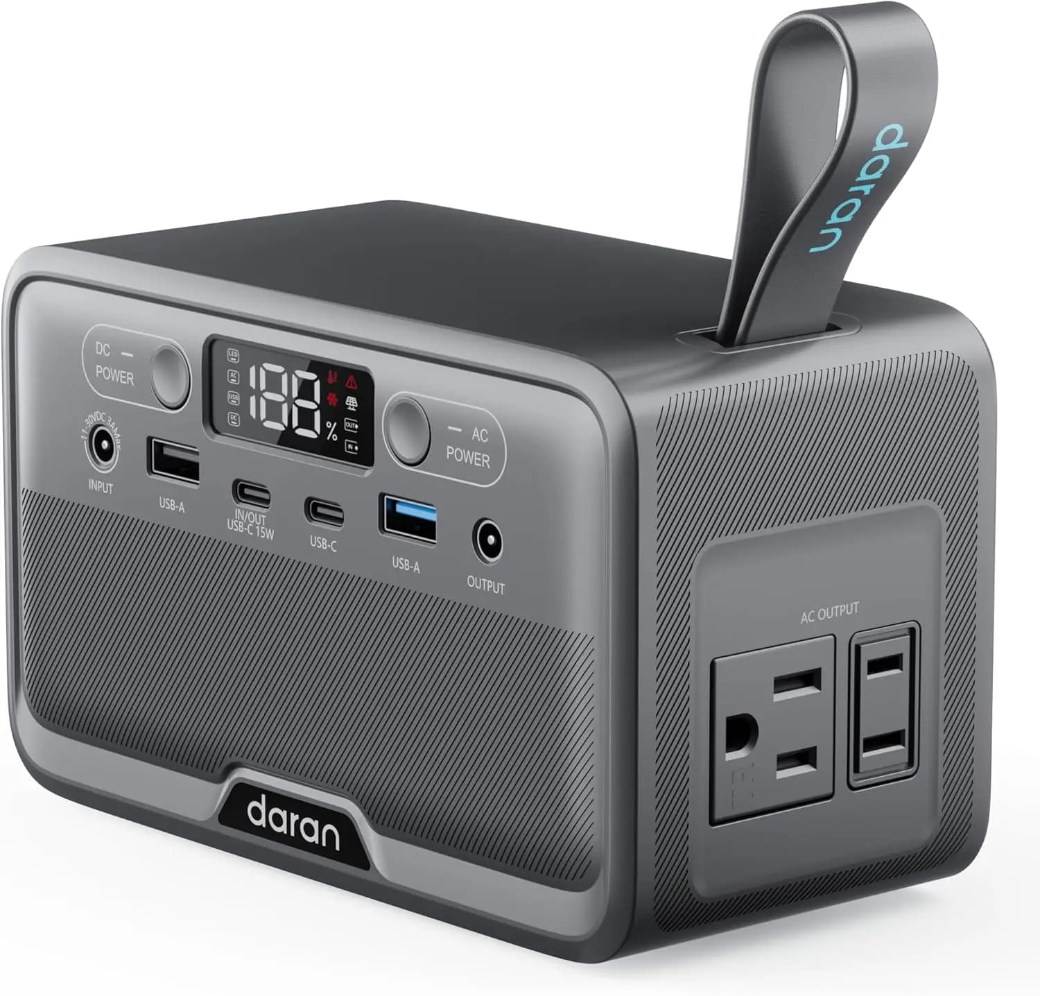 100W Portable Power Station with 28,000mAh LiFePO4 Battery