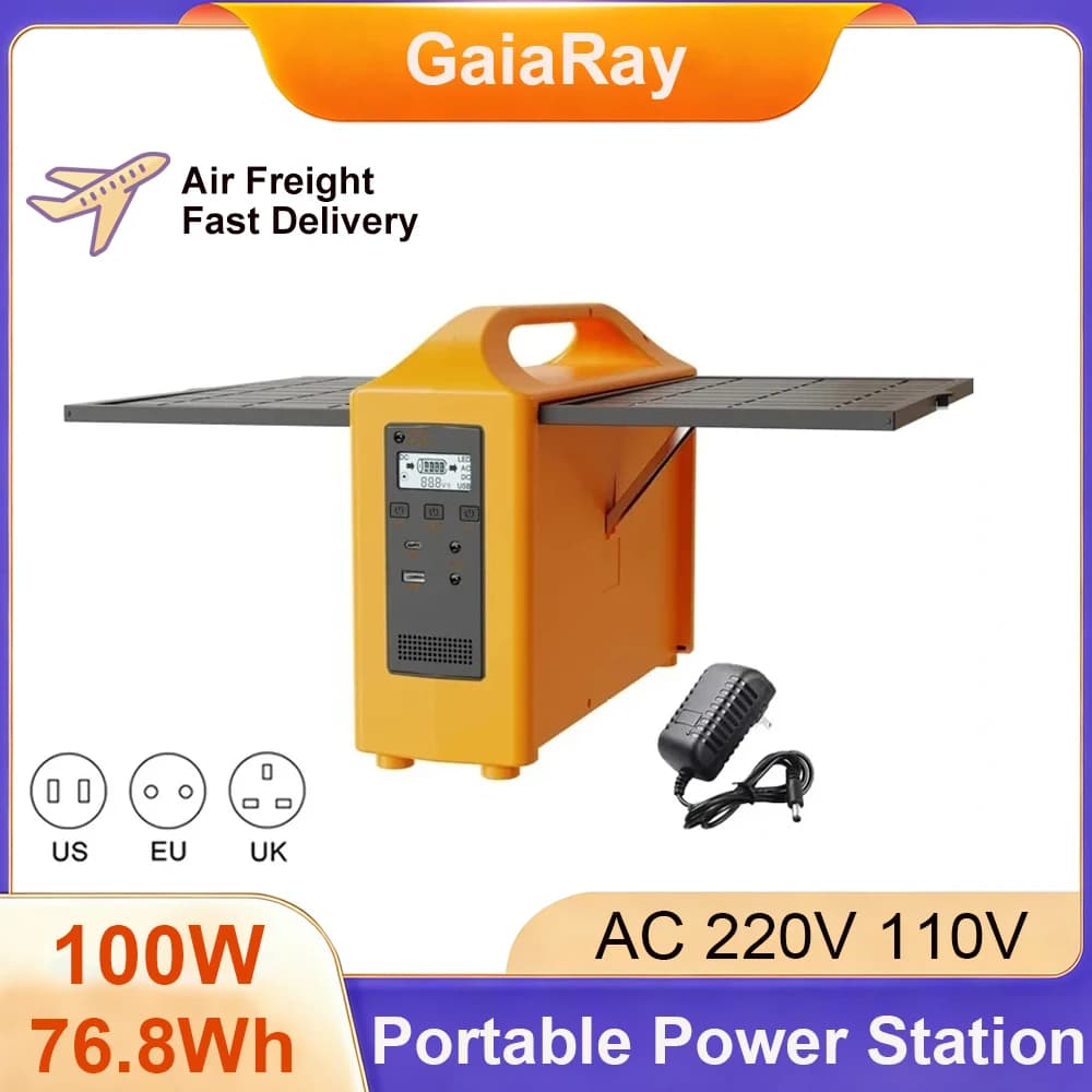 Gaiaray Solar Generator Portable Power Plant