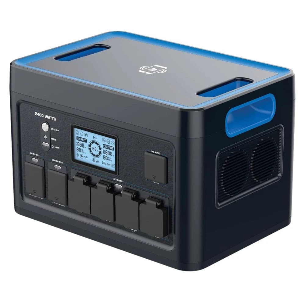 Portable Power Station 2400W for Home Use