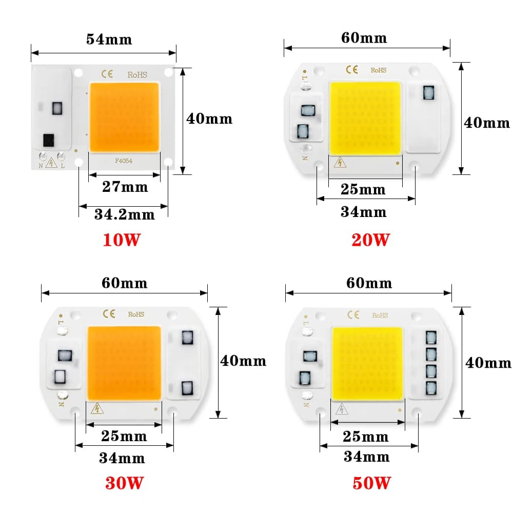 COB Chip LED Lamp 10W 20W 30W 50W - image 2