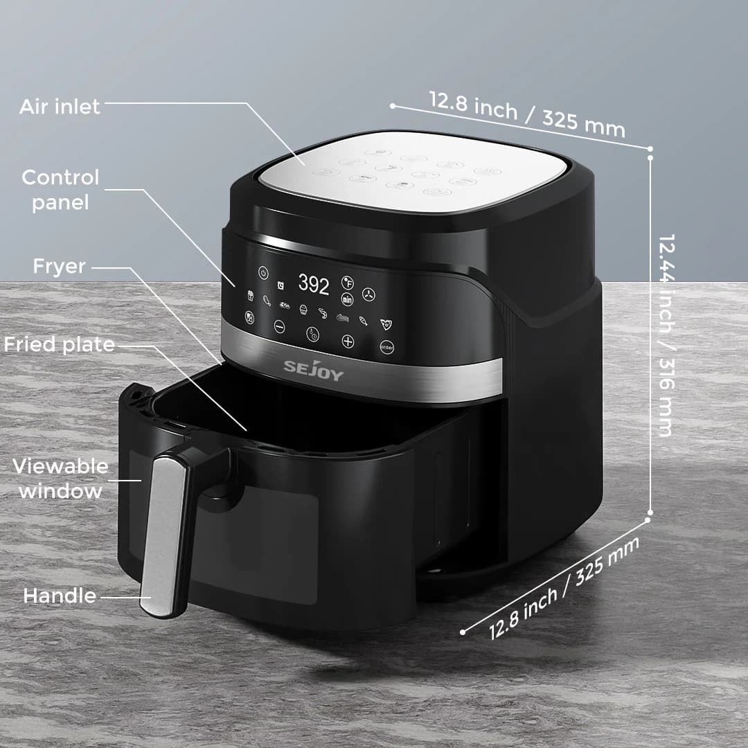 Sejoy 6 Quart Air Fryer Oven - image 3