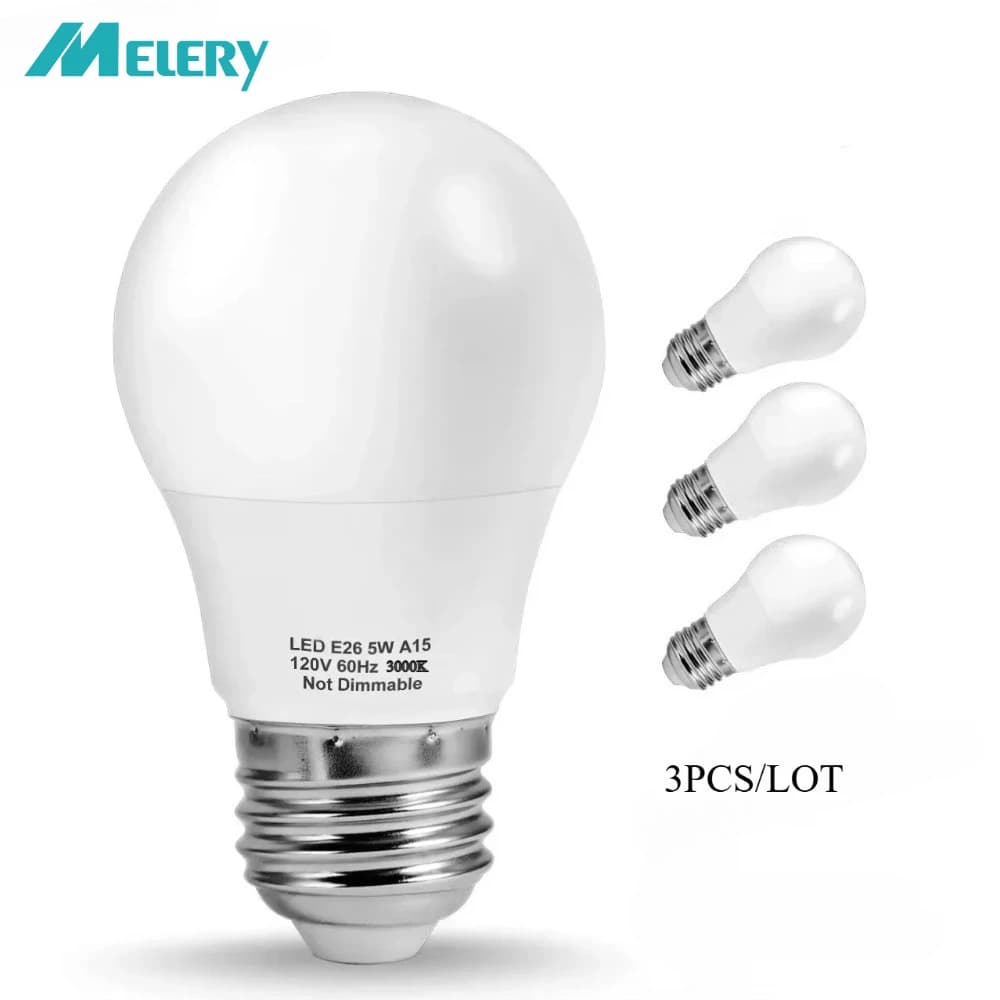 Melery E26 LED Bulb Light 5W Lamp