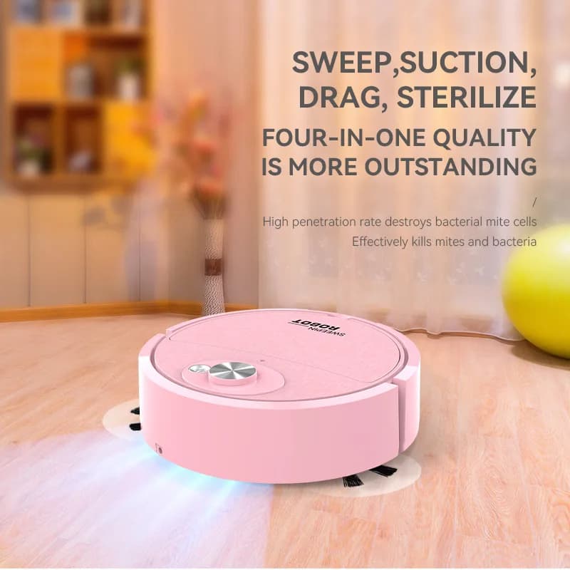 Pet Hair Robot Vacuum Cleaner Mop - image 2