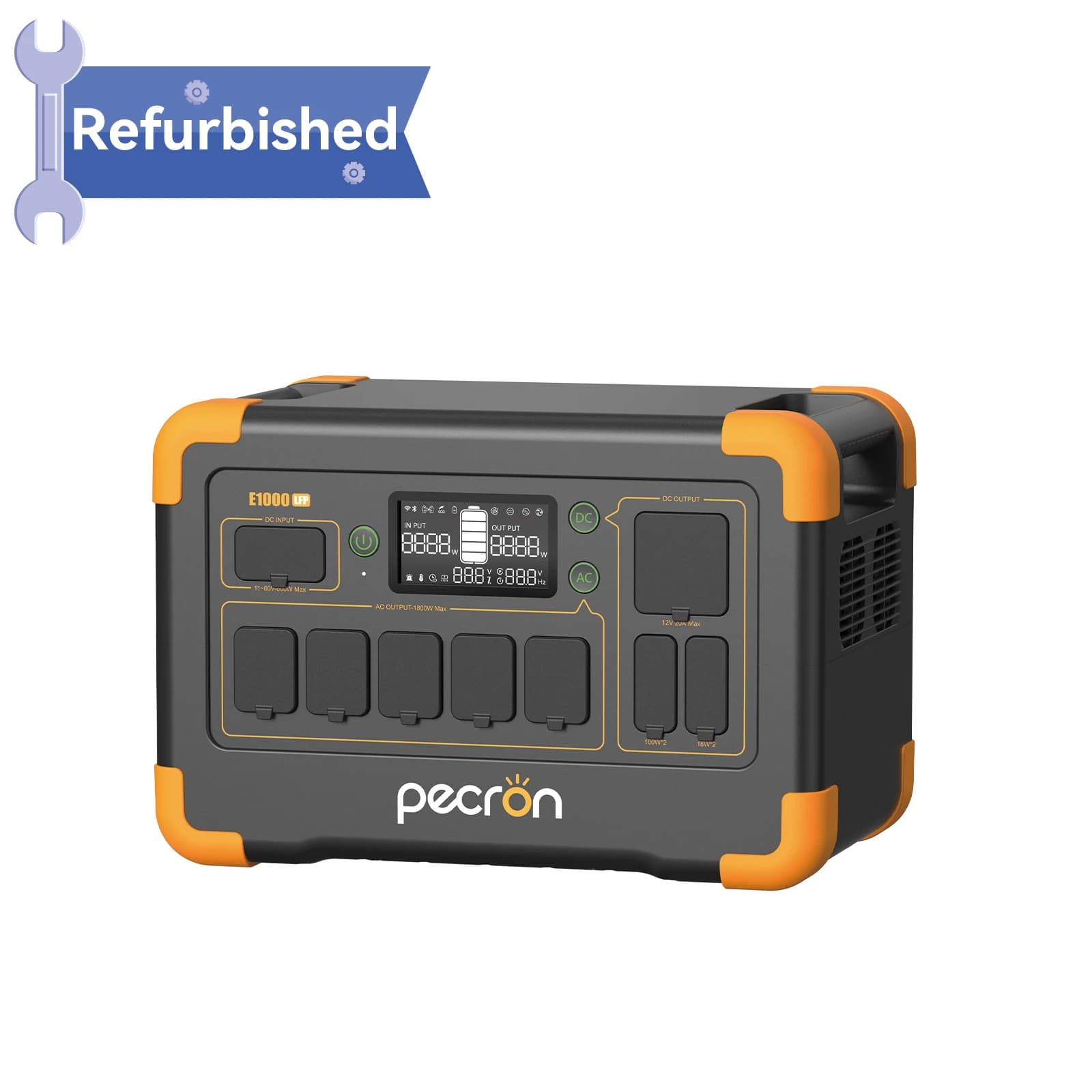 Used Pecron E1000LFP 1024Wh Portable Power Station