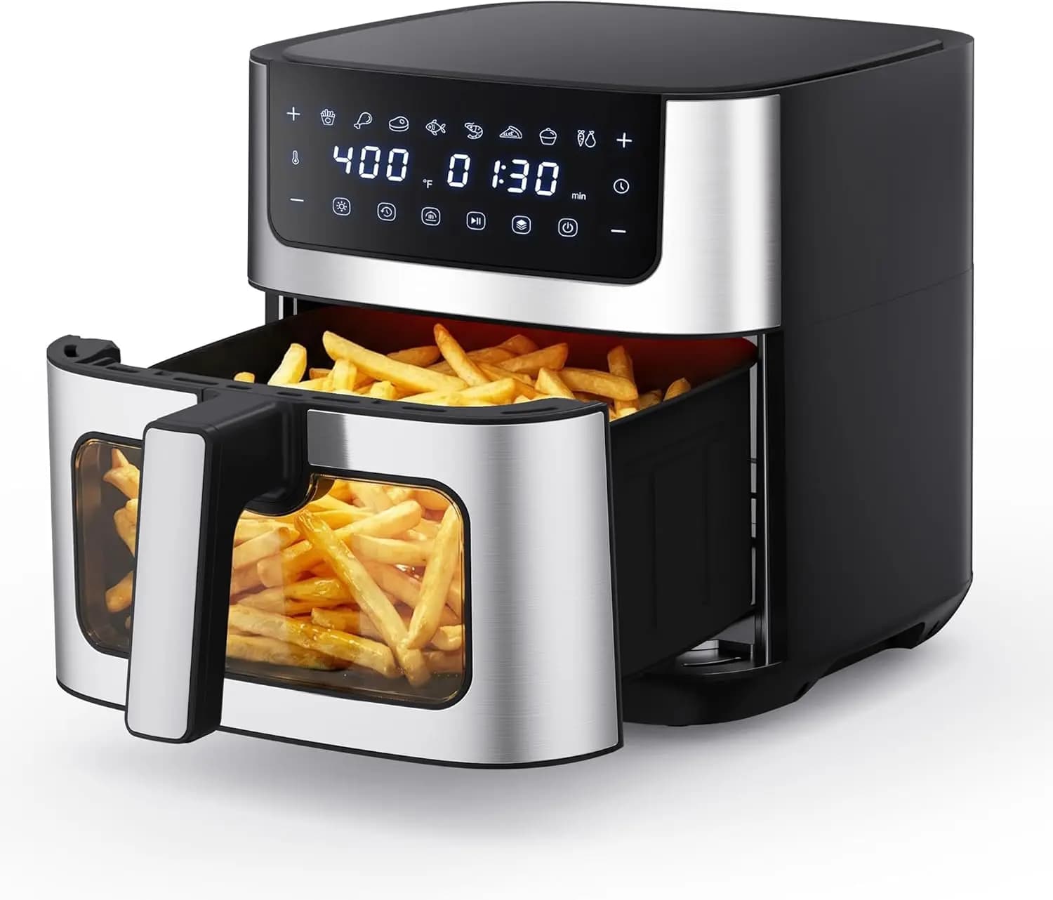 Nonstick 6.34QT Air Fryer with Window