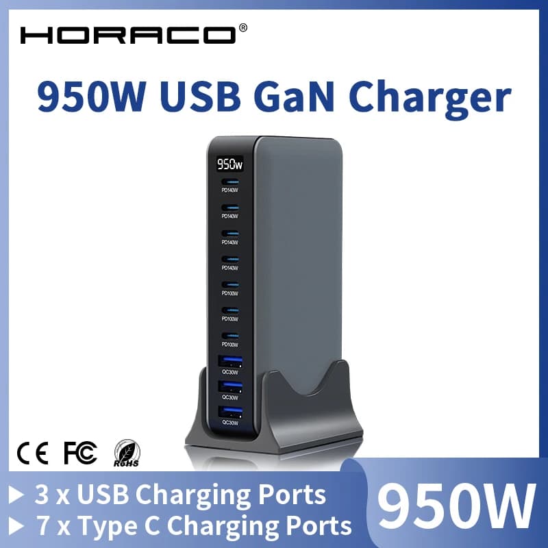 Generic 100W Multiport USB-C GaN Desktop Charging Station - image 2