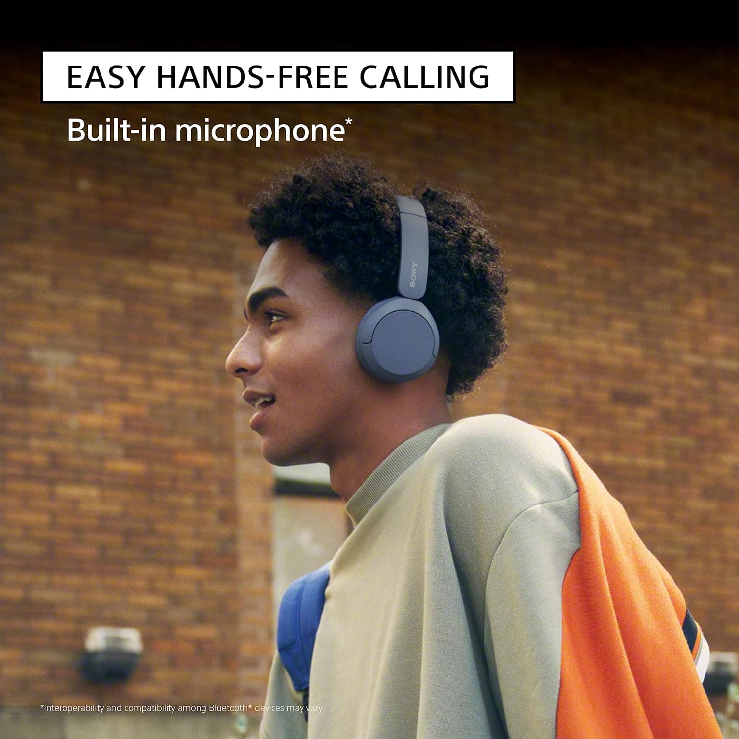 Sony WH-CH520 Bluetooth On-Ear Headphones with Mic - image 4