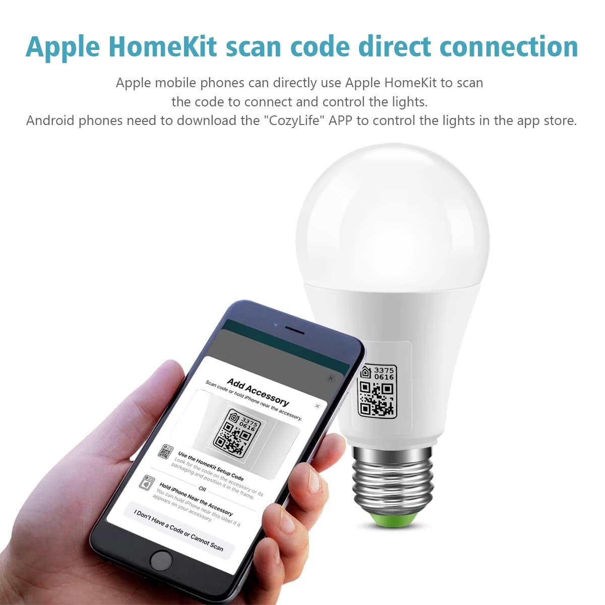 Homekit Smart Wifi Light Bulb E27 LED - image 3