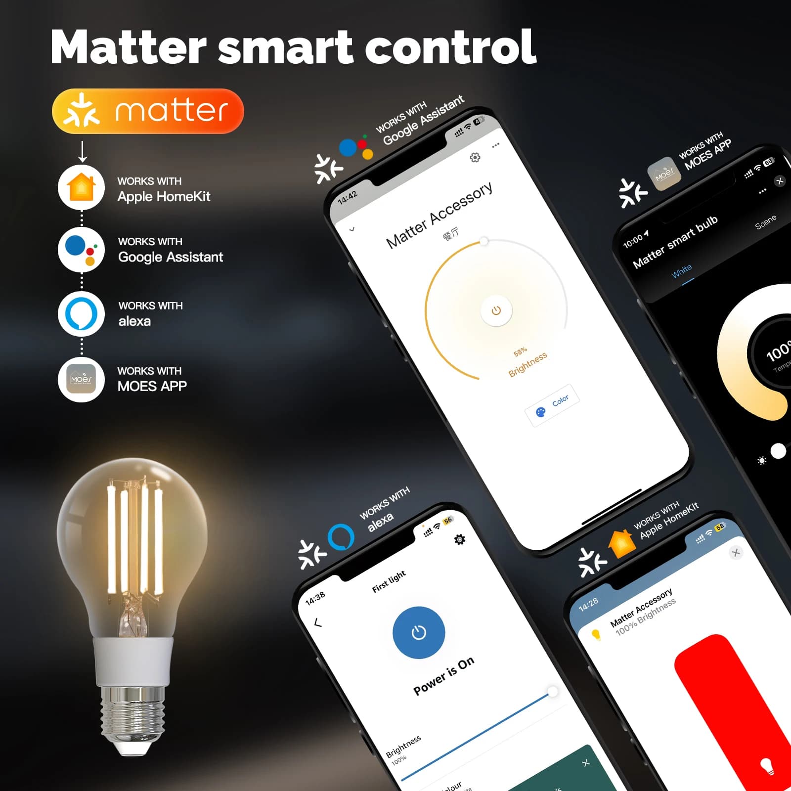 MOSE Smart Filament Bulb E27 - image 4