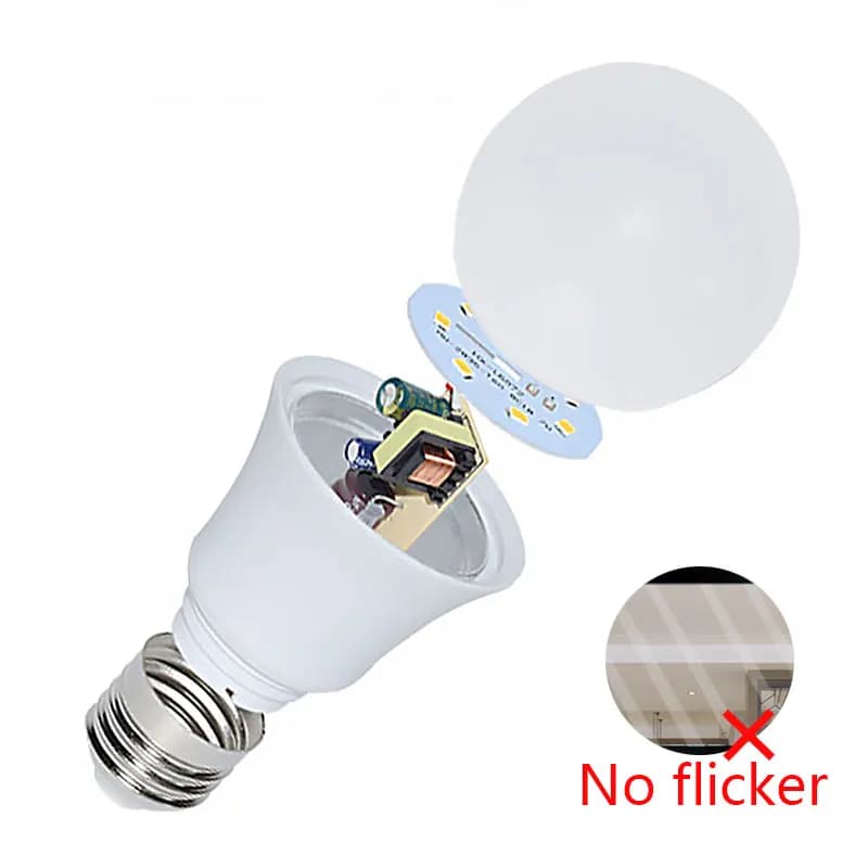 LED Bulb Lamps E27 10pcs 20W 18W 15W 12W 9W 5W 3W - image 4