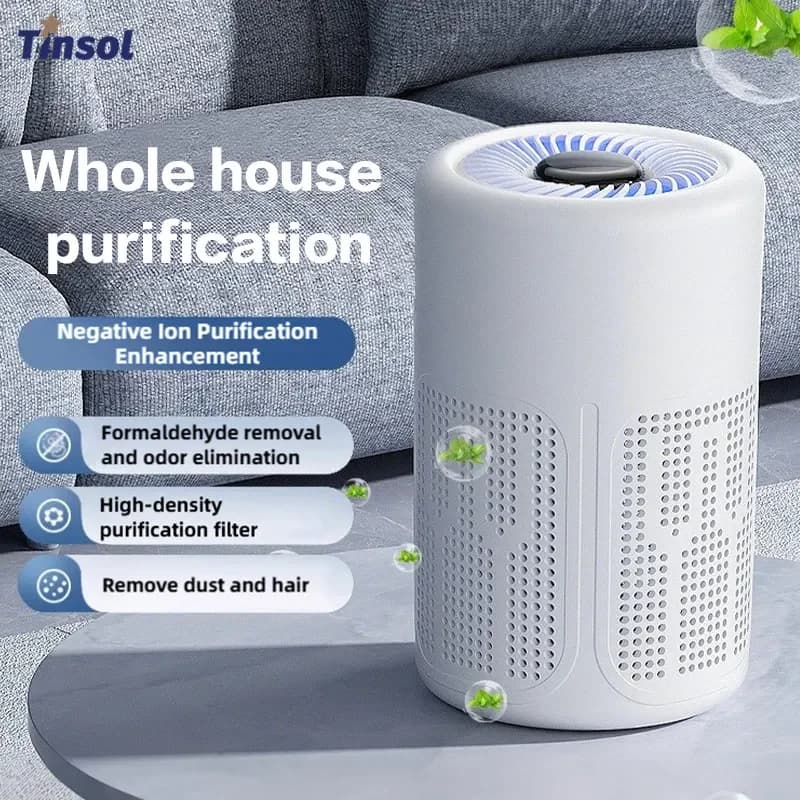 TINSOL Mini Air Purifier with HEPA Filter