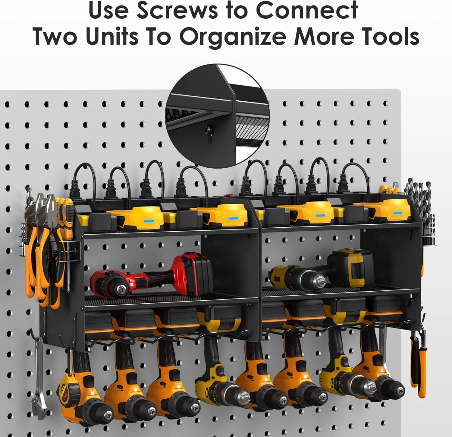 CCCEI Modular Power Tool Organizer and Charging Station - image 2