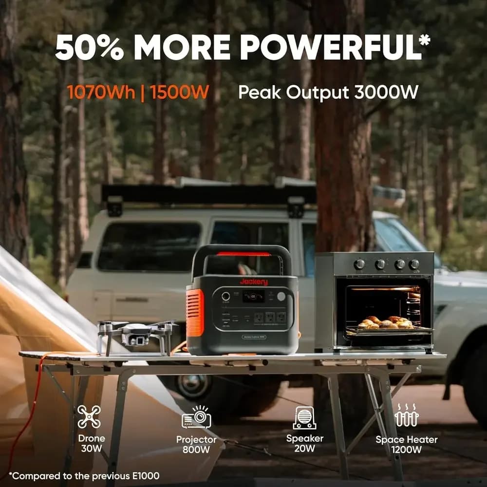 Portable 1000W Power Station - image 2