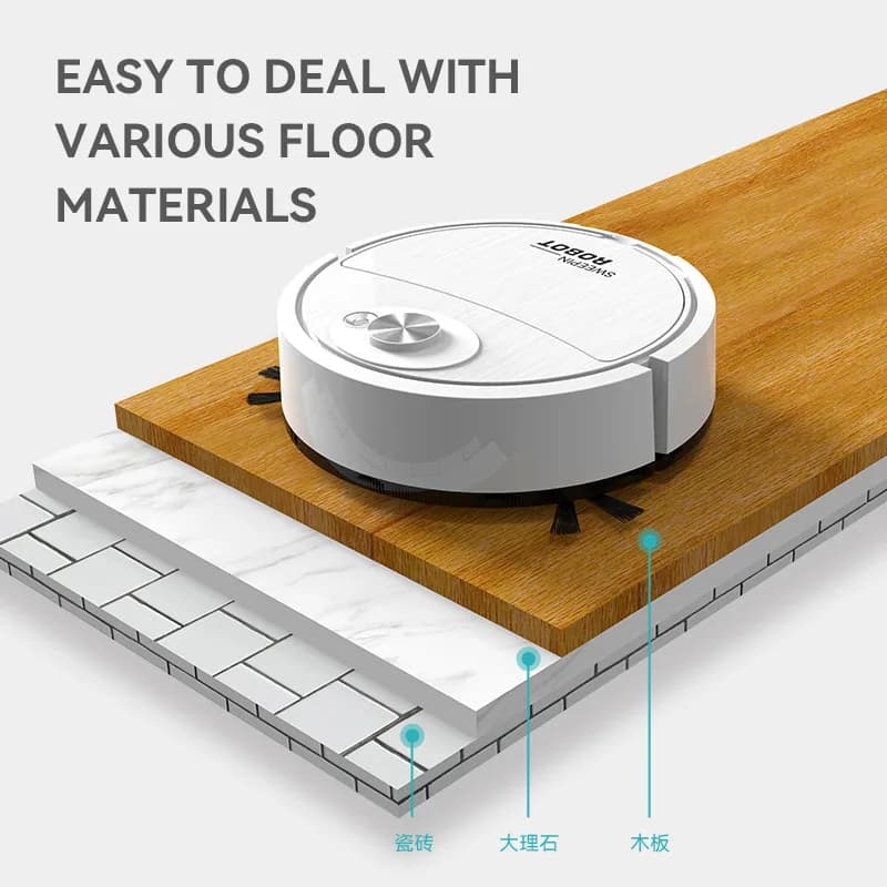 Pet Hair Robot Vacuum Cleaner Mop - image 4