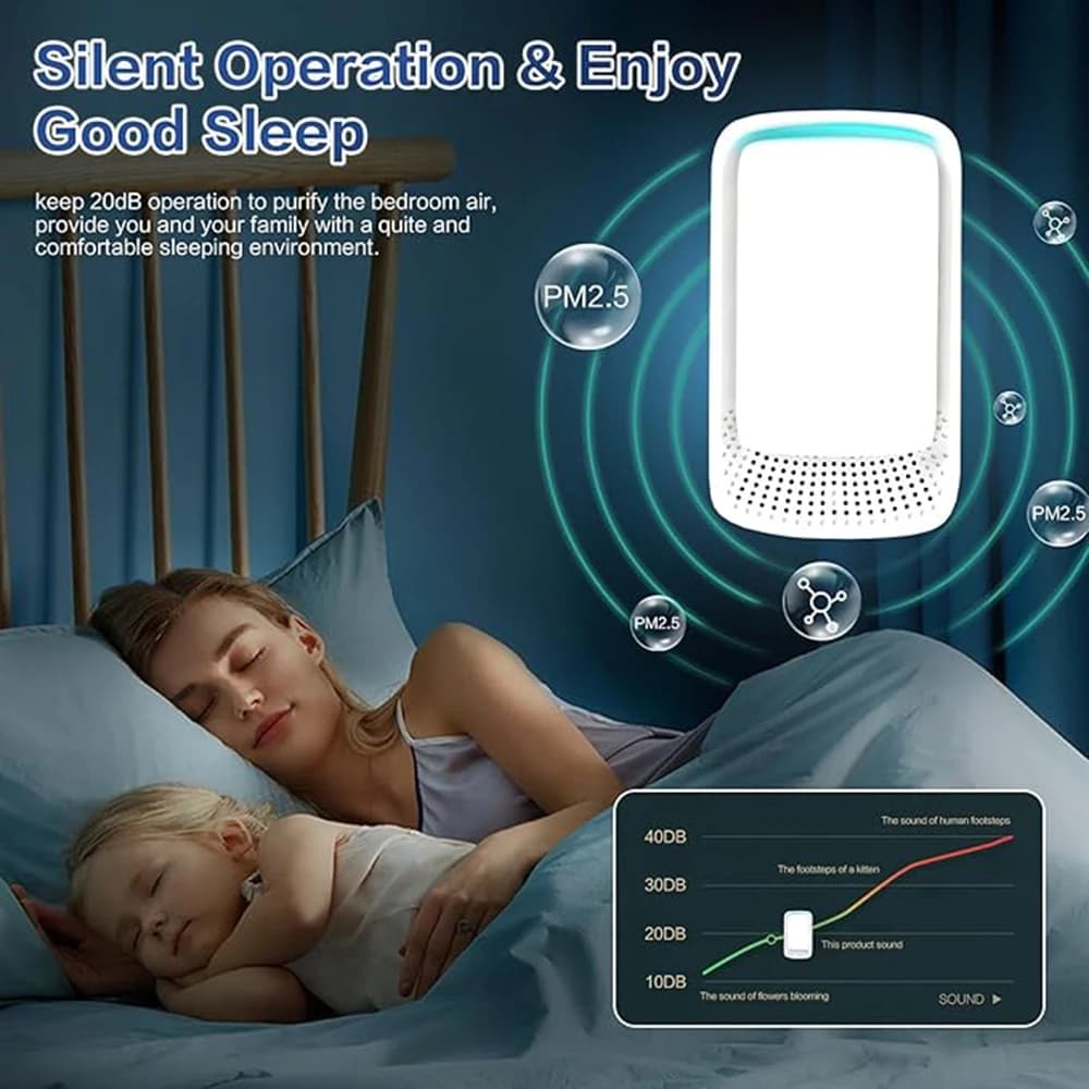 Portable Mini Air Purifier - Freshener Deodorizer - image 3