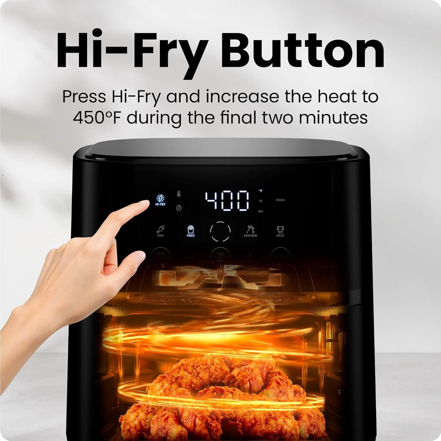Chefman 6-Quart Digital Air Fryer with Touchscreen - image 5