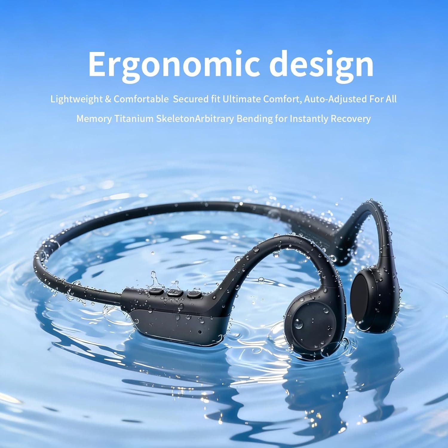 Vulxovt Bone Conduction Sports Headphones for Workouts - image 5