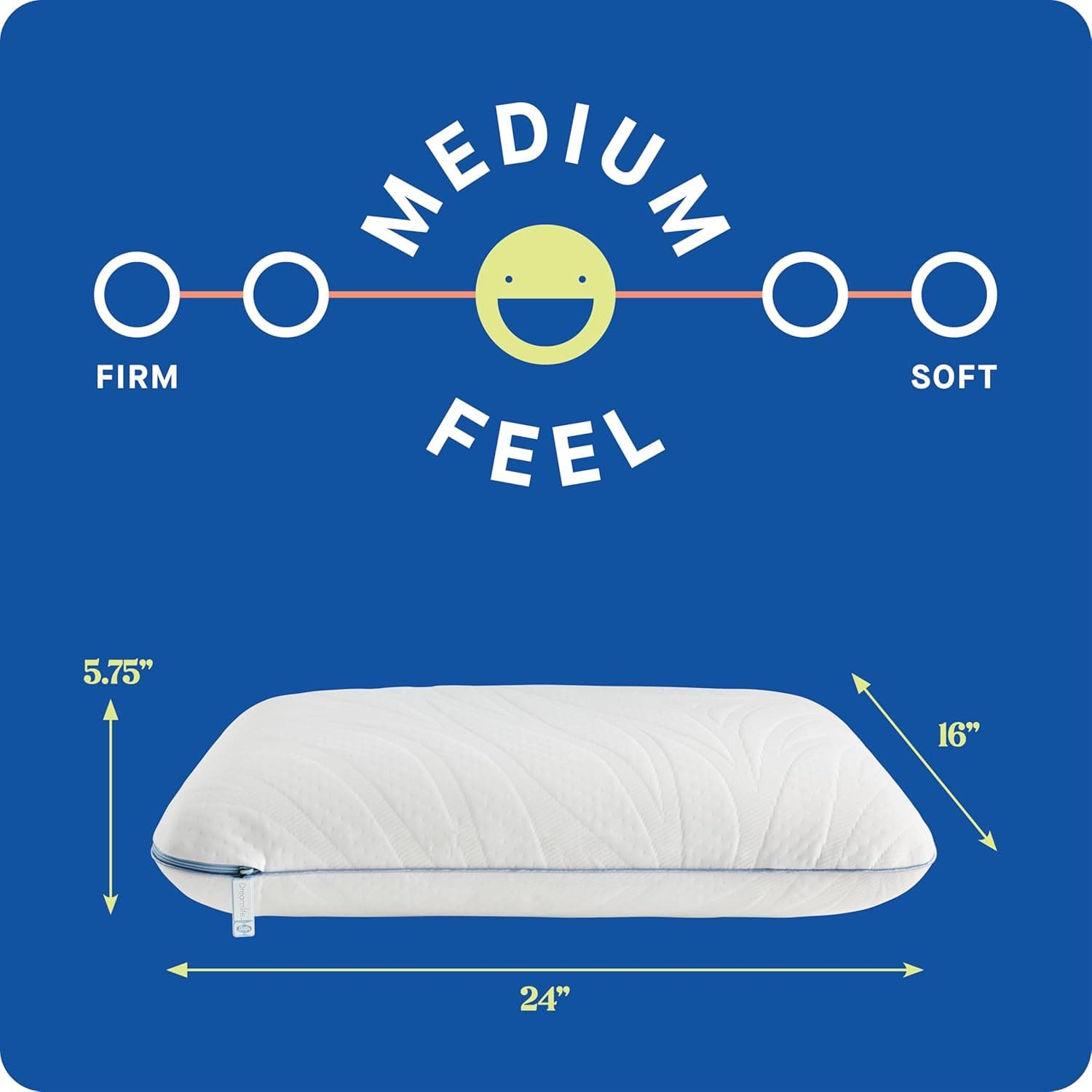 Sealy Dreamlife Queen Memory Foam Cooling Pillow (2 Pack) - image 3