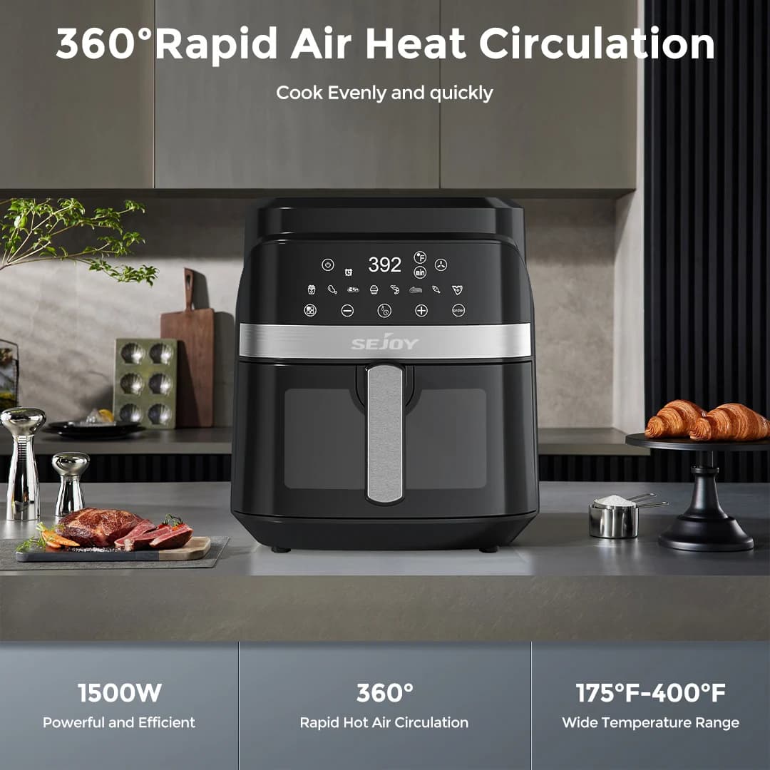 Sejoy 6 Quart Air Fryer Oven - image 5