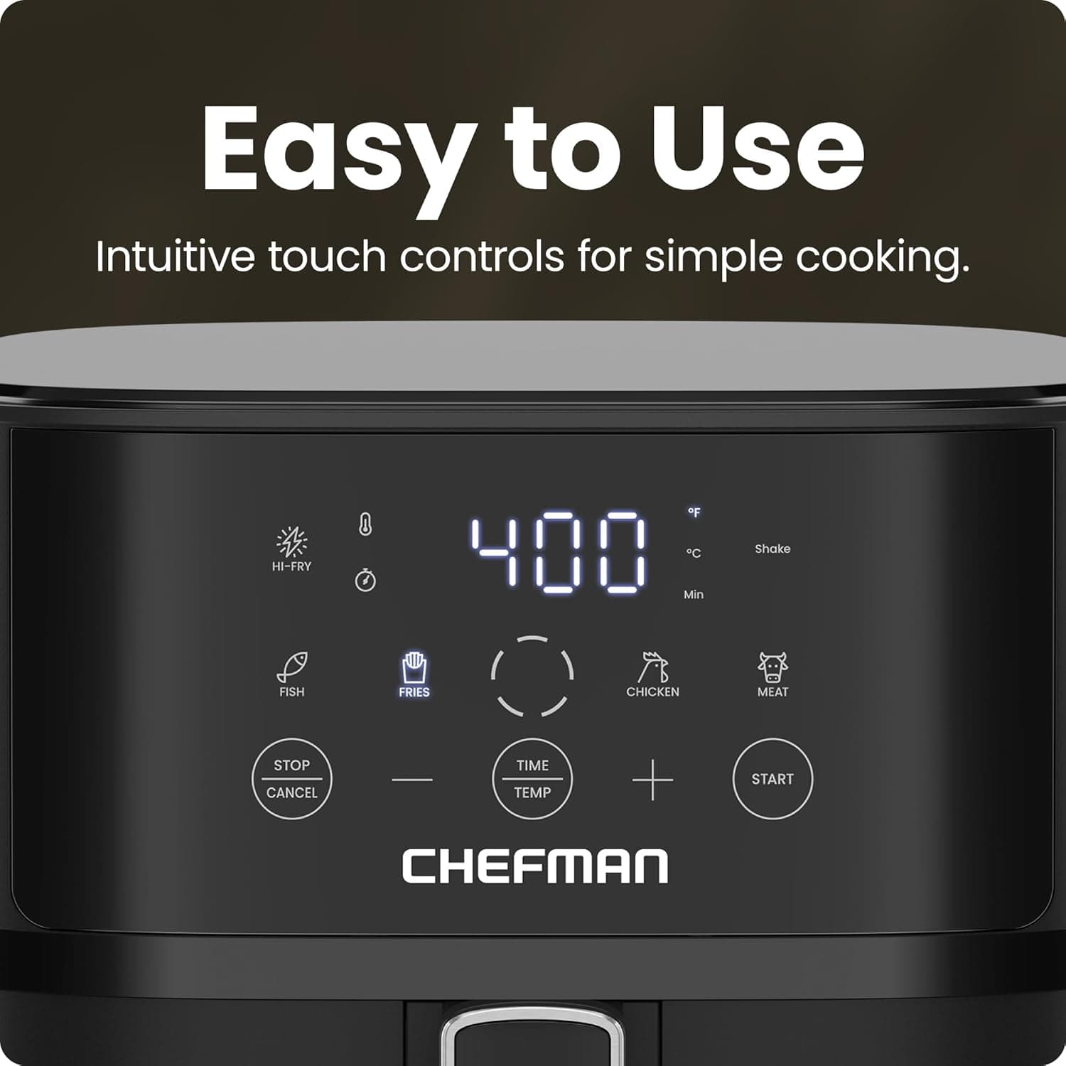 Chefman 6-Quart Digital Air Fryer with Touchscreen - image 4