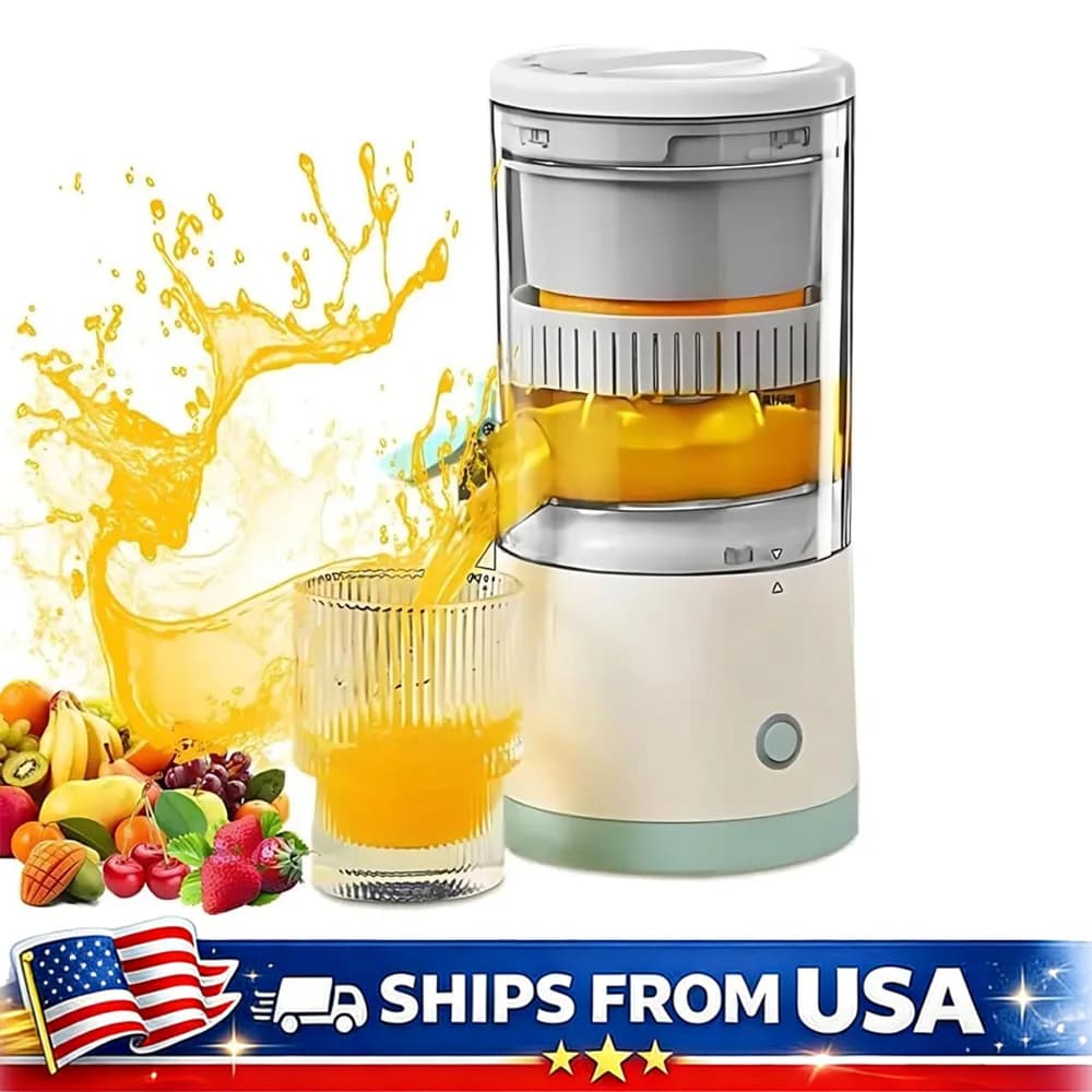 Portable Citrus Juicer with Cleaning Brush