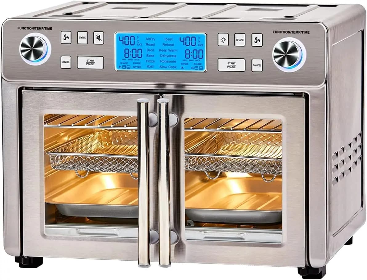 Dual Zone 360 Air Fryer Oven Combo