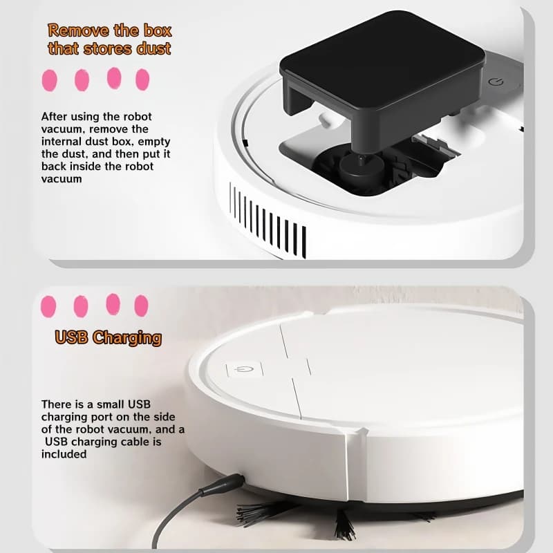 Ultra-Thin 3-in-1 Robot Vacuum & Mop - image 5