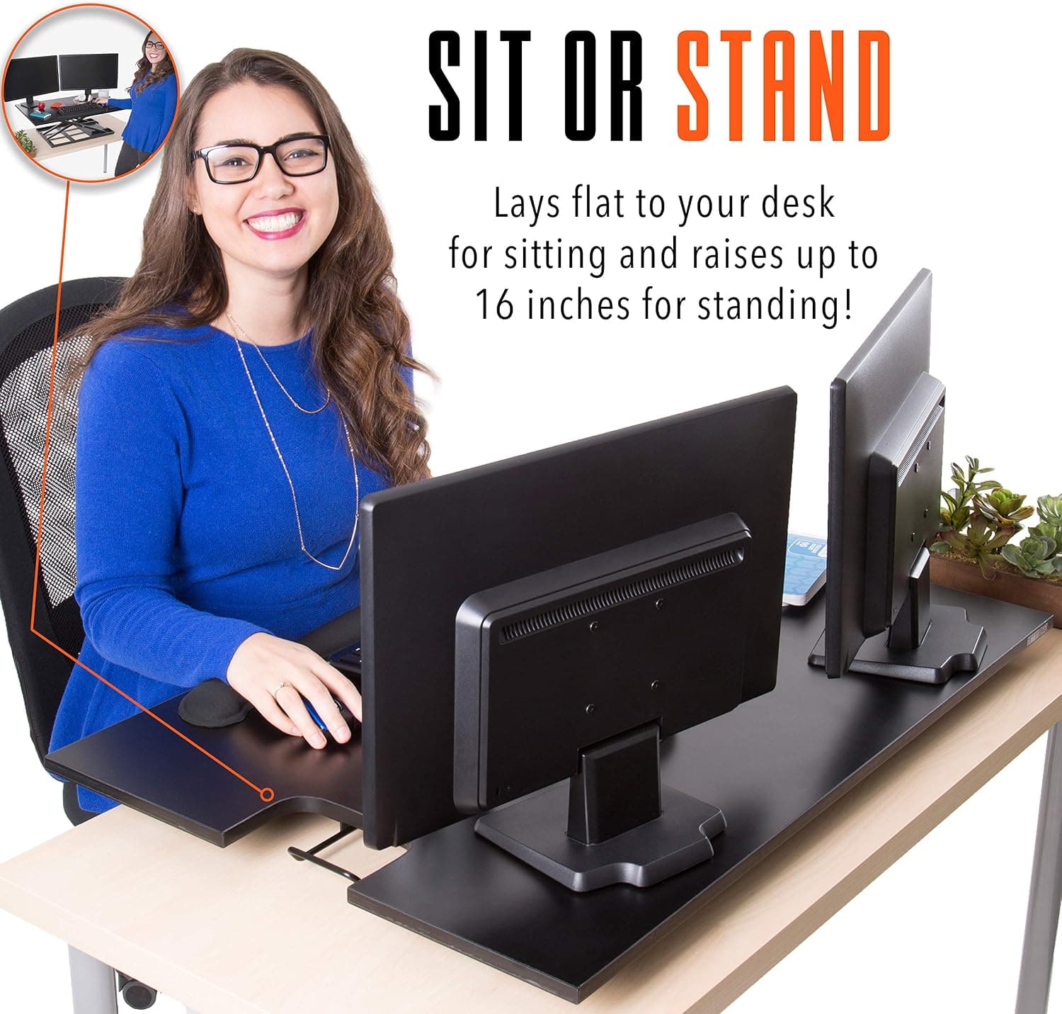 Stand Steady X-Elite Pro XL standing desk converter - image 4